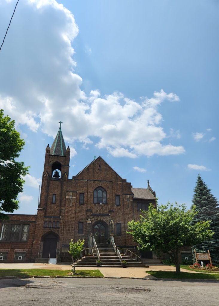 St. Emeric Roman Catholic Church in Cleveland, OH. Located at 1860 W 22nd St.